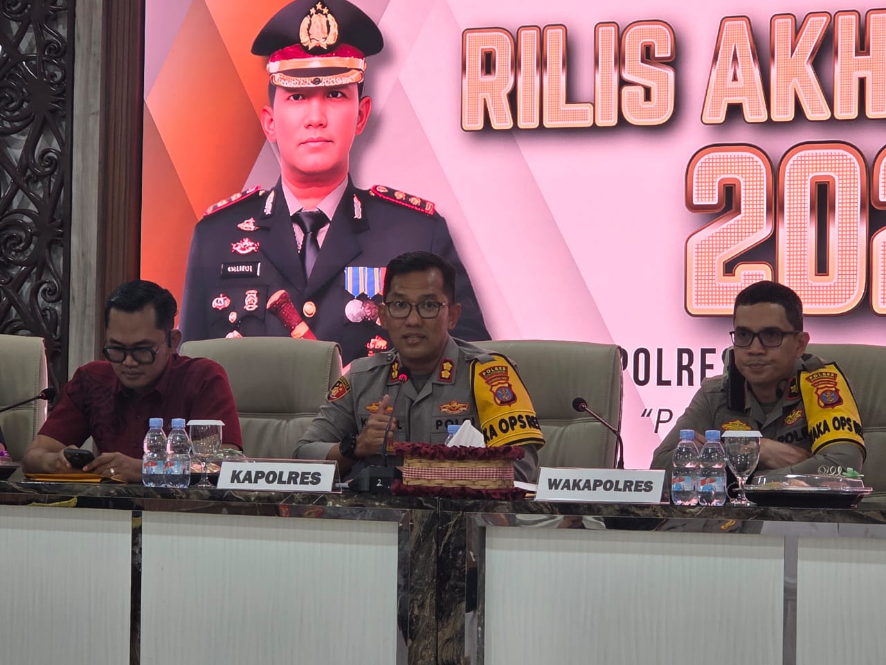 Kapolres Kukar, AKBP Khairul Basyar (Elmo/Prokal.co)