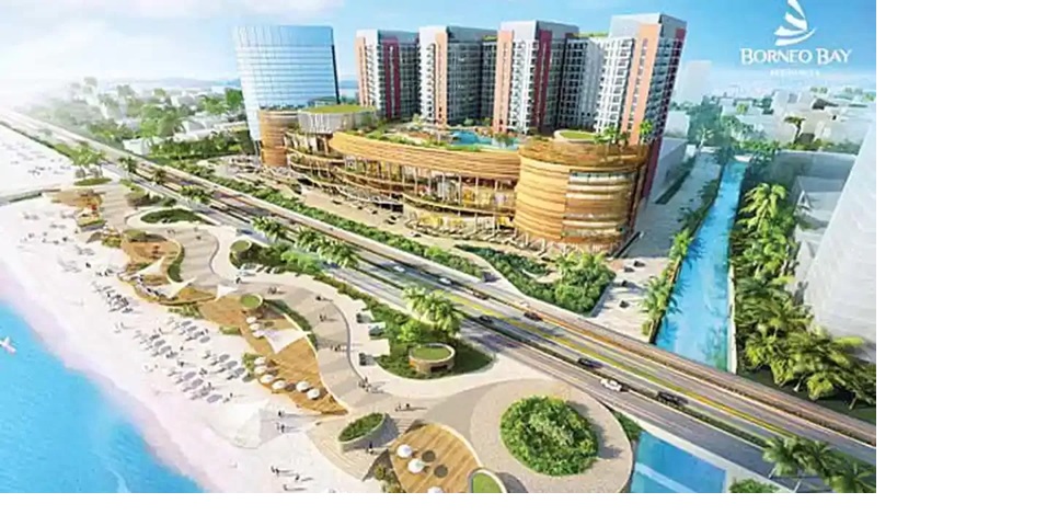 Proyek pengembangan kawasan bisnis Waterfront City Balikpapan melalui pembangunan coastal road sepanjang 7,8 km. Nilai investasi mencapai Rp 8 triliun dengan tujuh investor yang terlibat.(IST)