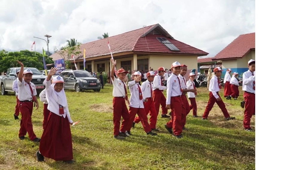 Ilustrasi anak sekolah