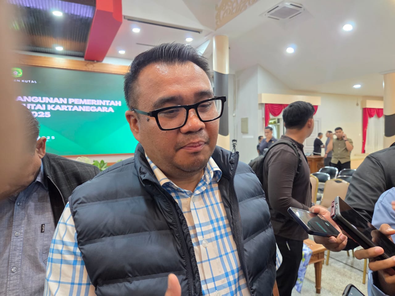 Bupati Kukar, Aulia Rahman Basri (Elmo/Prokal.co)