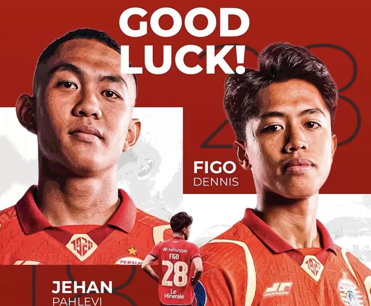 Persija Jakarta pinjamkan 2 pemain mudanya, Figo Dennis dan Jehan Pahlevi ke klub lain&nbsp; (Instagram.com/@Persija_Jkt)