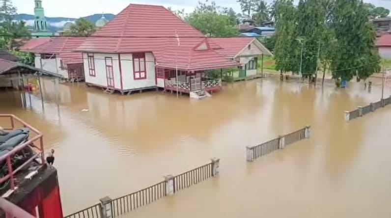 Banjir di Tabang.