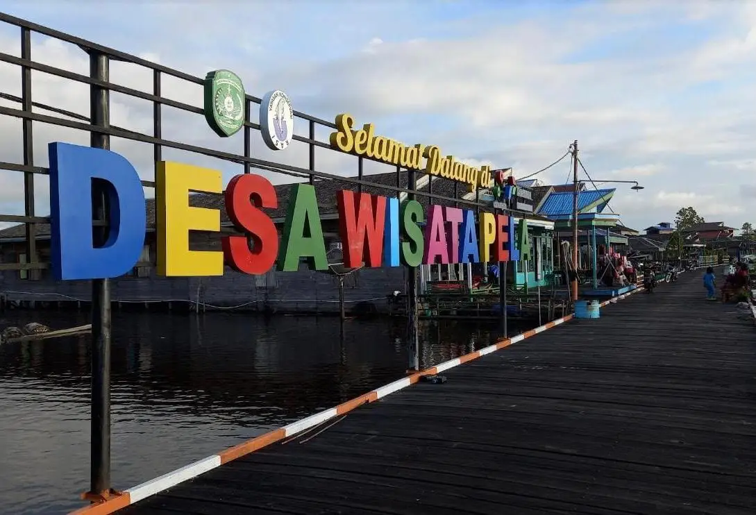 Desa Pela, salah satu destinasi wisata di Kukar.