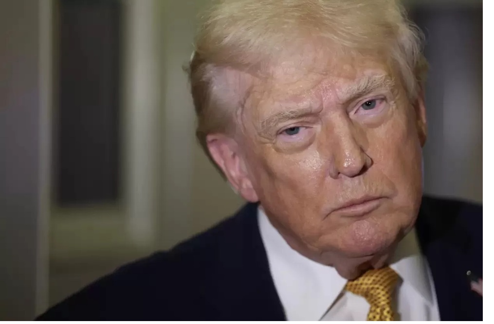 Presiden Amerika Serikat (AS) Donald Trump mengklaim dirinya adalah presiden sementara Venezuela. (Los Angeles Times)