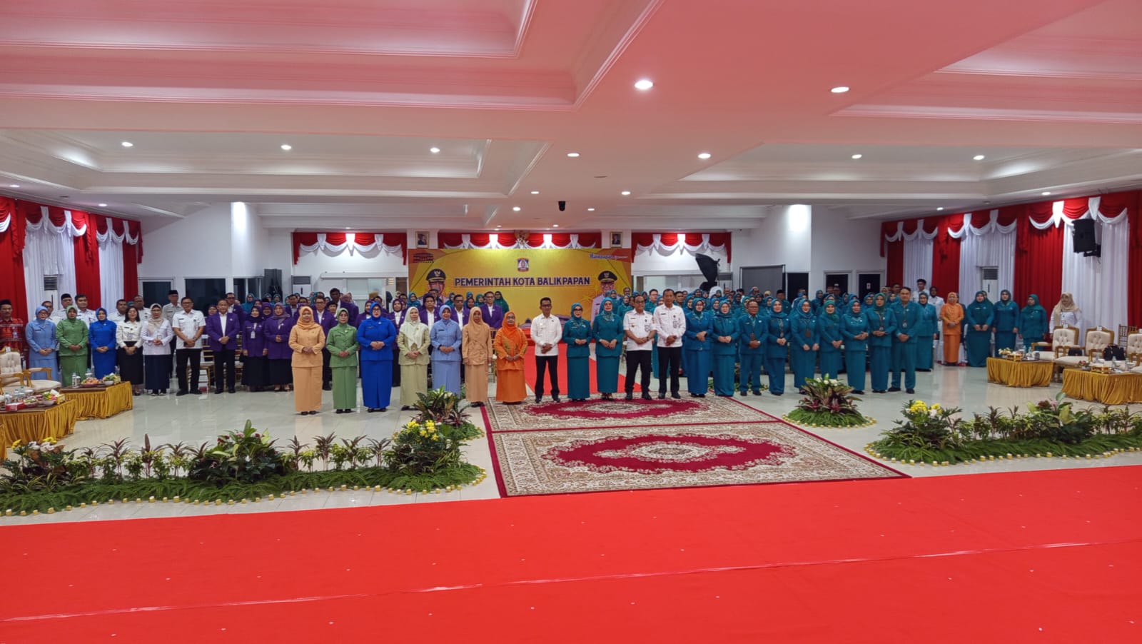 Wali Kota Balikpapan Lantik Pengurus TP PKK dan Pembina Posyandu Periode 2025–2030
