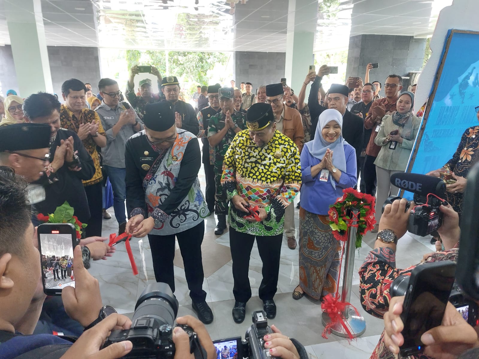 Peresmian Gedung Nuri, Gedung Murai serta Rumah Singgah RSUD AM Parikesit Tenggarong Seberang (Elmo/Prokal.co)