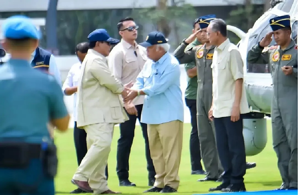 Presiden Prabowo Subianto memberikan koreksi pada desain dan fungsi sejumlah bangunan di IKN. Ia meminta Otorita IKN dan Kementerian PUPR mempercepat perbaikan.(FOTO:IST)
