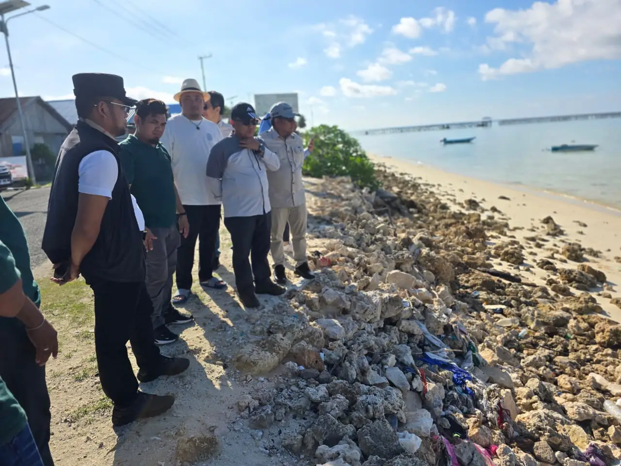 Gubernur saat di Berau.