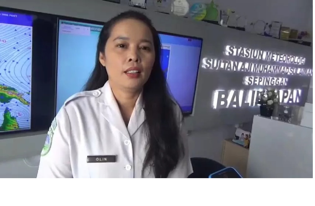 Ketua Tim Data dan Informasi BMKG Stasiun Kelas I Sultan Aji Muhammad Sulaiman Sepinggan Balikpapan, Carolina Meylita Sibarani