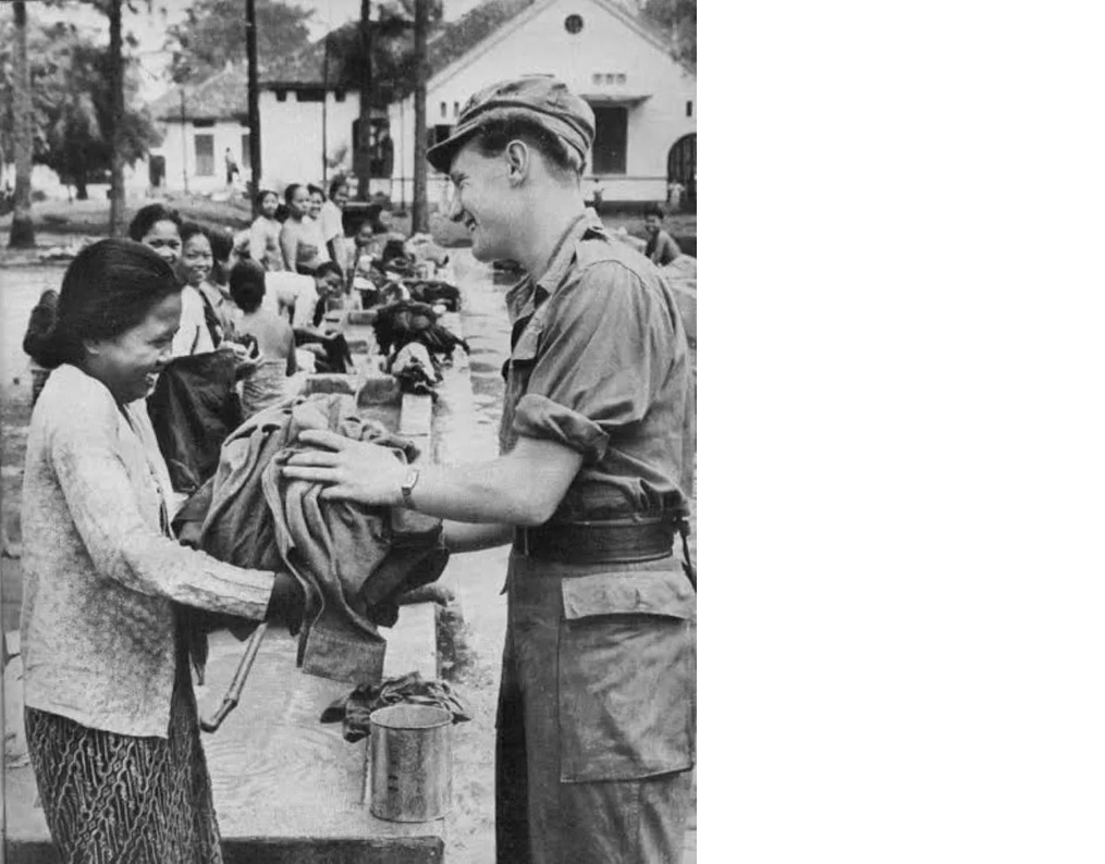 Serdadu Belanda saat di Indonesia. (IST)