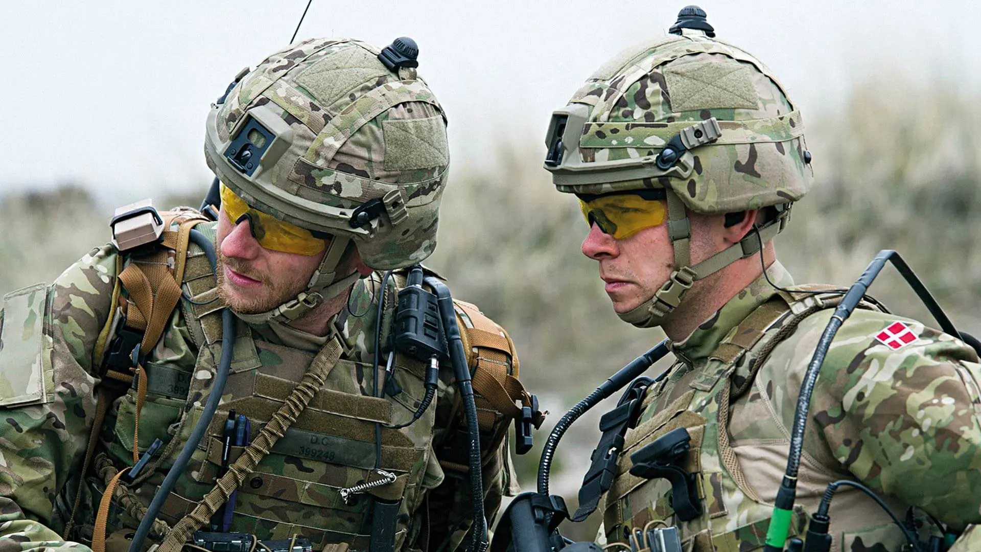 Ilustrasi tentara Denmark.