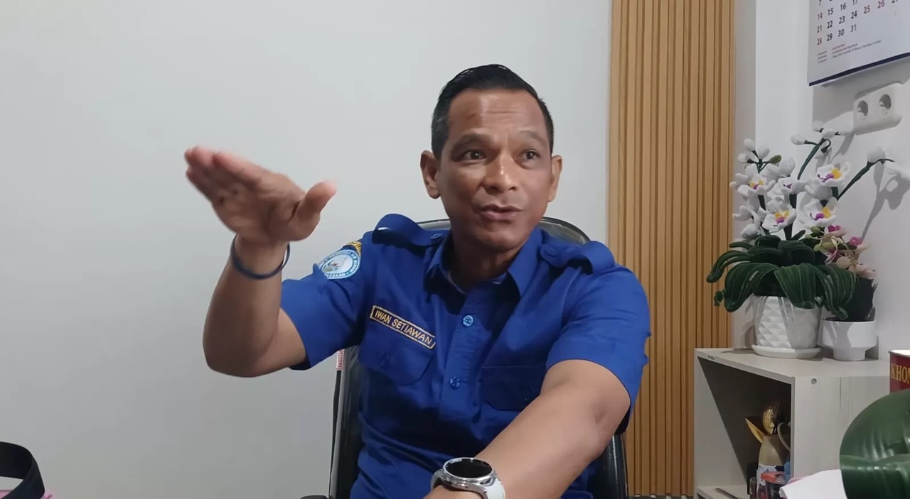Direktur PDAM Tirta Alam Tarakan, Iwan Setiawan (AGUS DIAN ZAKARIA/RADAR TARAKAN)