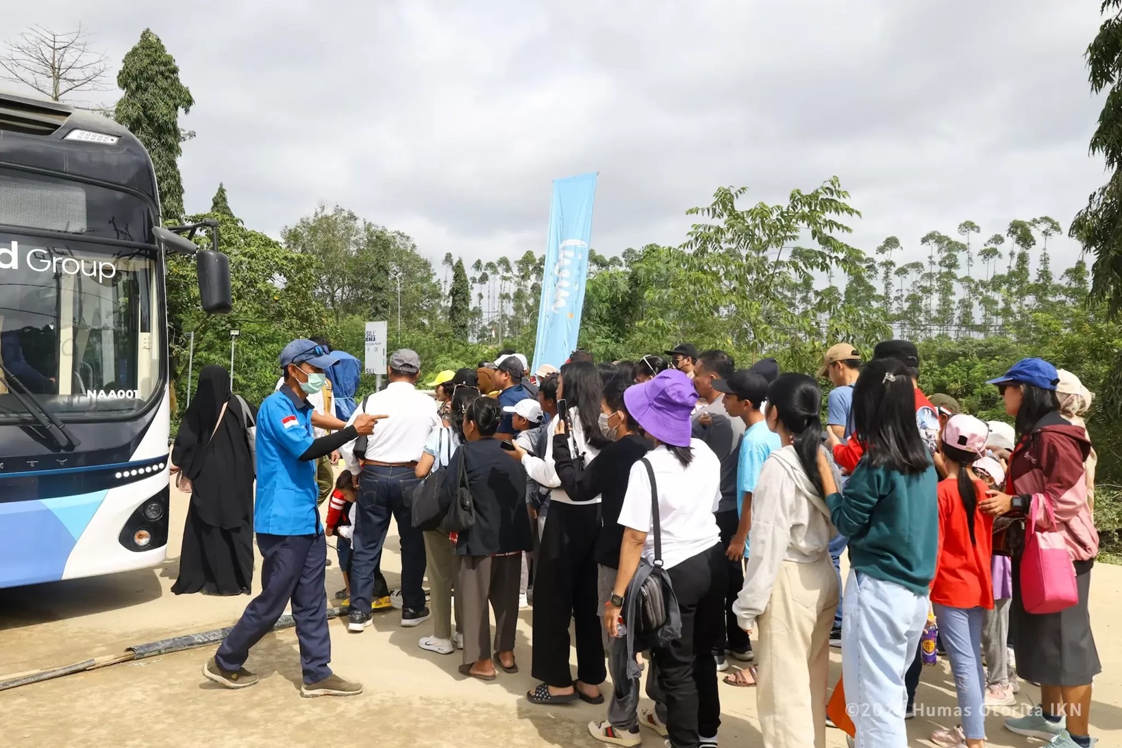 Otorita IKN menegaskan pembangunan Ibu Kota Nusantara berlanjut hingga 2028 usai kunjungan Presiden Prabowo Subianto. Investor diminta tak ragu lagi.(FOTO:IST)