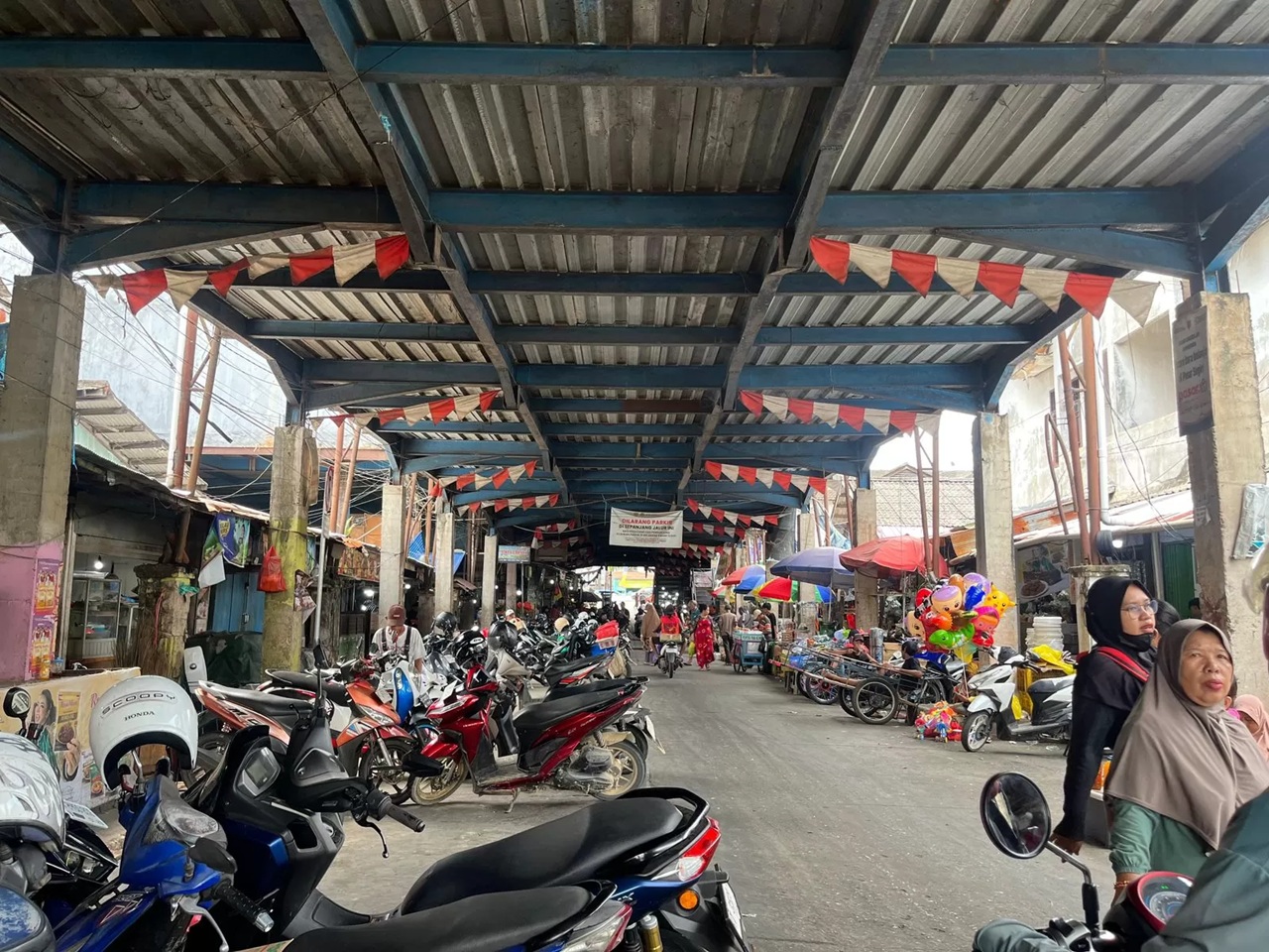 Perwajahan Pasar Segiri akan segera dirombak. (MELI/SAPOS)