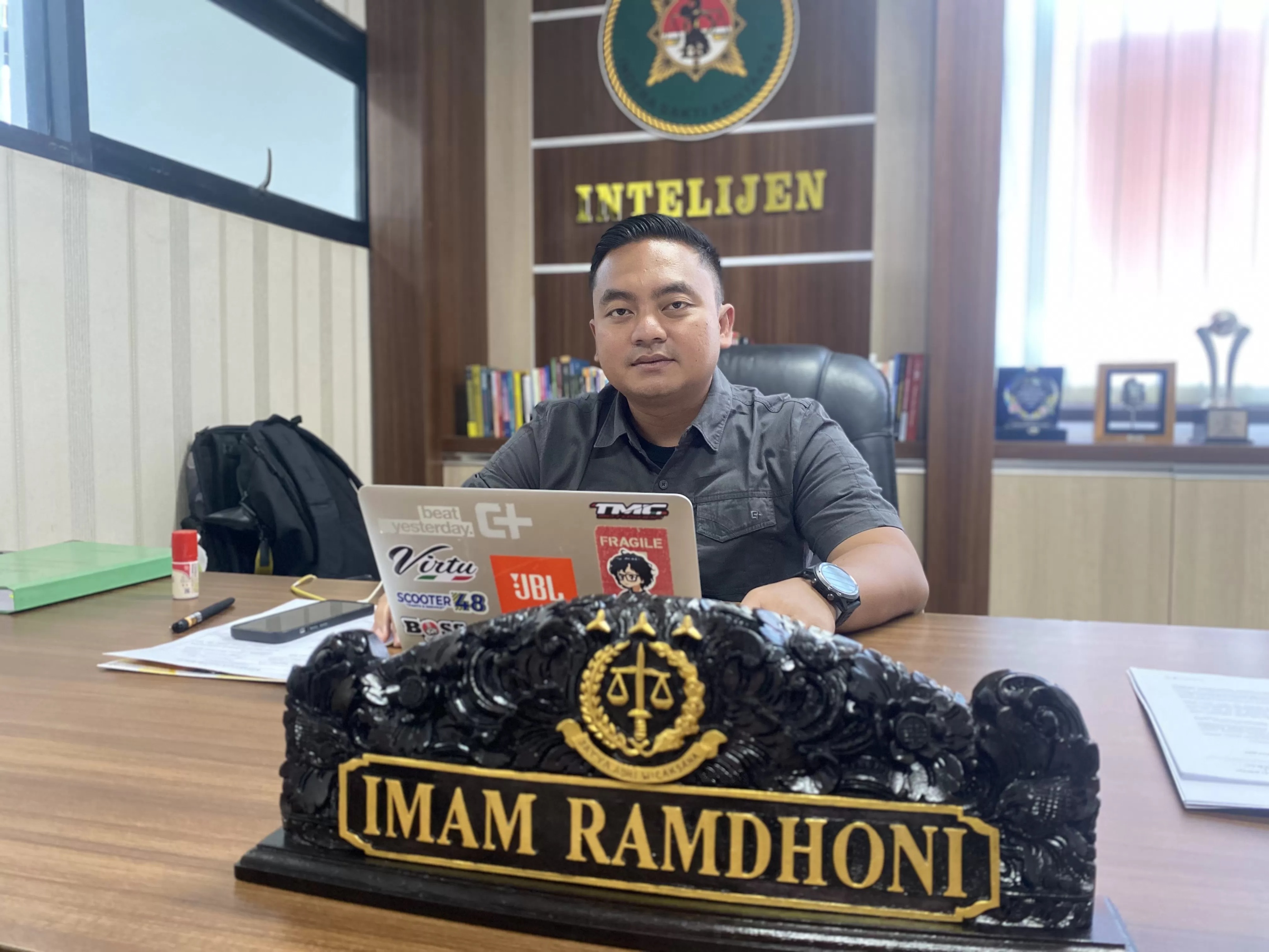 Kepala Seksi Intelijen Kejari Berau, Imam Ramdhoni. (SENO/BP)