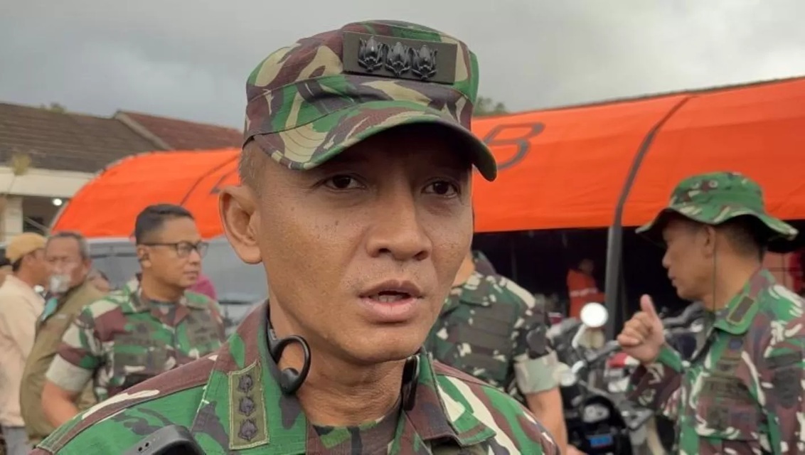 Kepala Penerangan Kodam III/Siliwangi Kolonel Inf Mahmuddin. (Rubby Jovan/Antara)