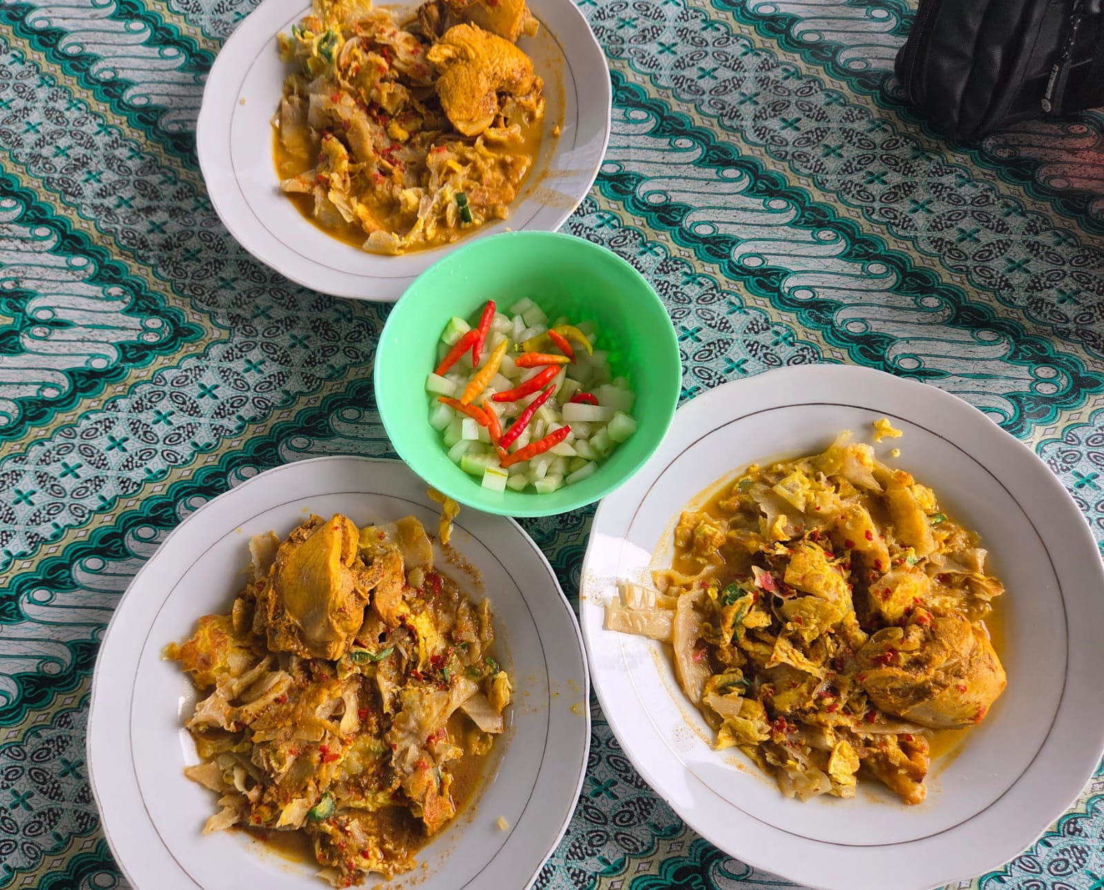 Martabak Kareh, sebuah kuliner yang sudah sangat dikenal di Kecamatan Tenggarong, Kabupaten Kutai Kartanegara (Kukar).