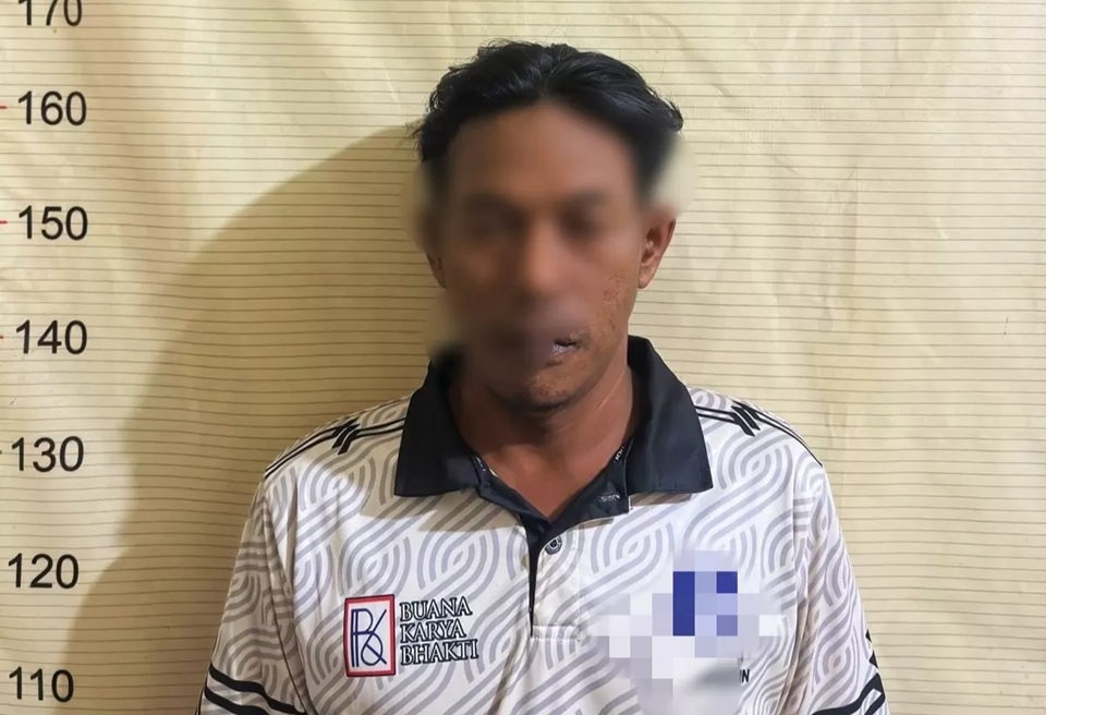 DITANGKAP: Pelaku penusukan juru parkir di Dharma Praja Banjarmasin dibekuk di hari yang sama setelah polisi menerima laporan dari pihak korban.