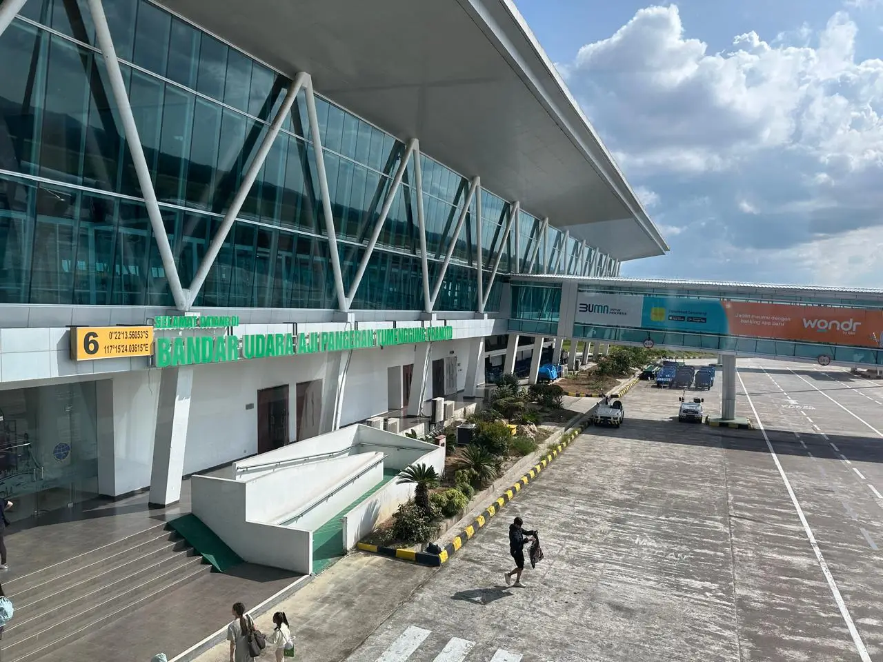 Bandara APT Pranoto Samarinda.