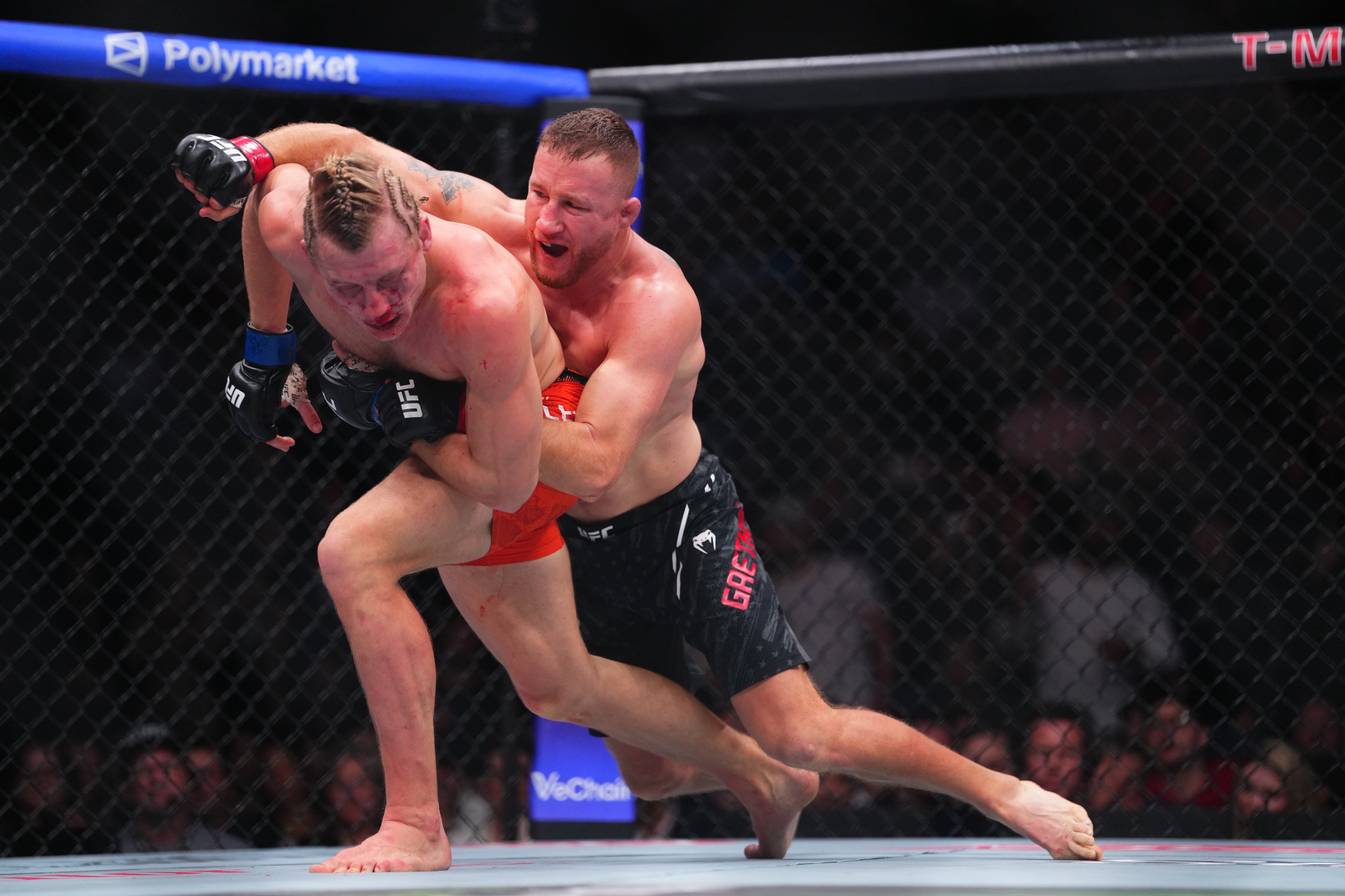 Justin vs Paddy Pimblett.