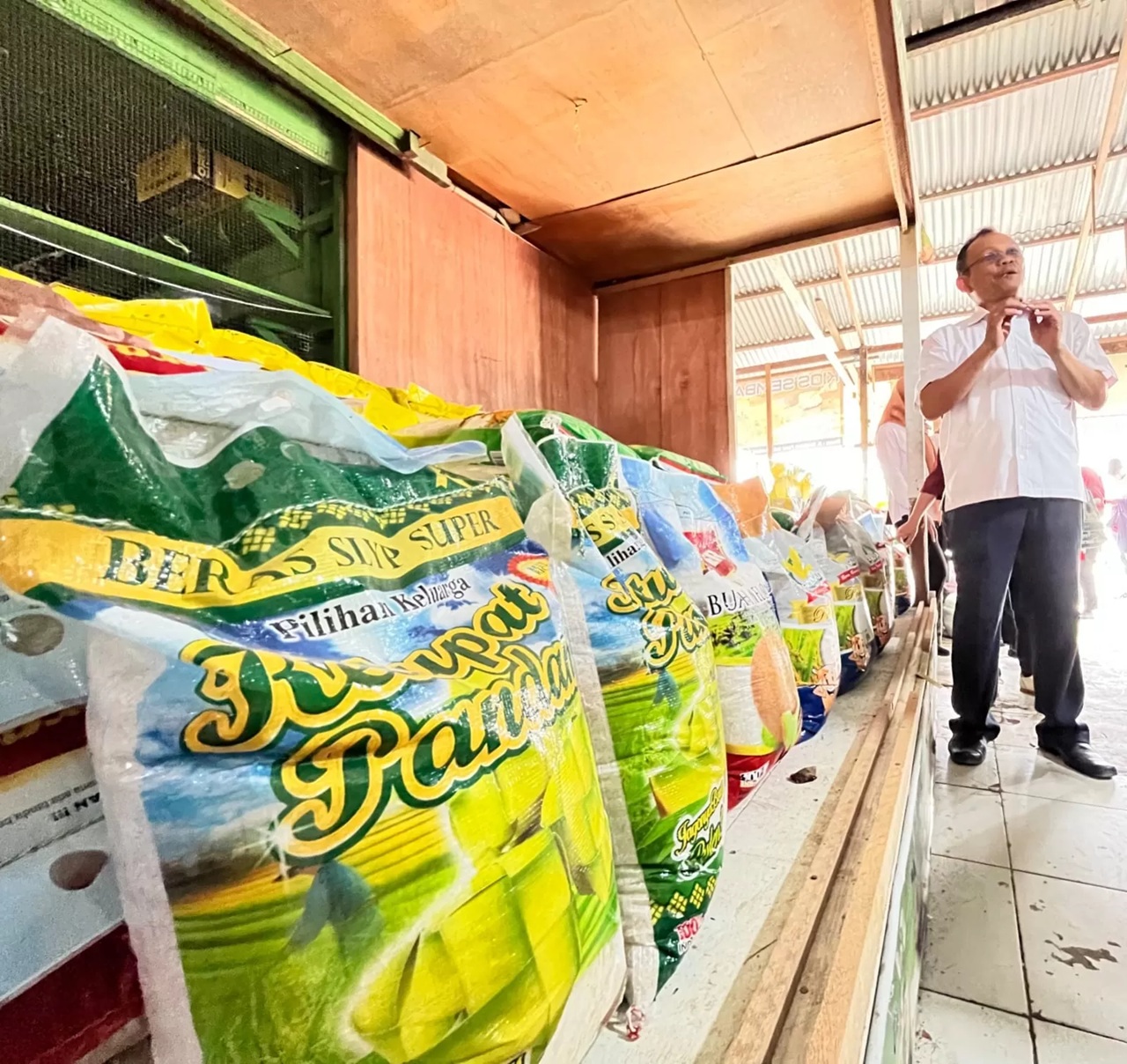 KEBUTUHAN BERAS: Pemerintah Kabupaten Bulungan berupaya meningkatkan produksi beras melalui berbagai strategi. (FAISAL/HRK)