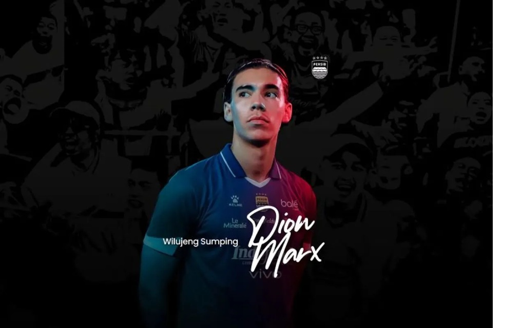 Persib Bandung saat memperkenalkan bek tengah Dion Marksx kepada publik di Kota Bandung, Jawa Barat, Minggu (25/1/2026).