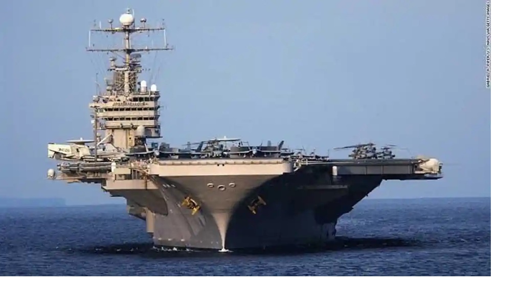 USS Abraham Lincoln sudah mendekati Timur Tengah.