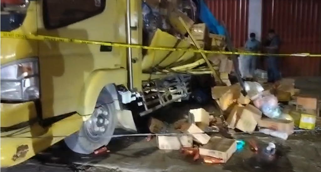 Ledakan yang menyebabkan satu orang tewas di Samarinda.