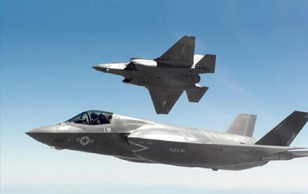 Jet tempur F-35 US Air Force.