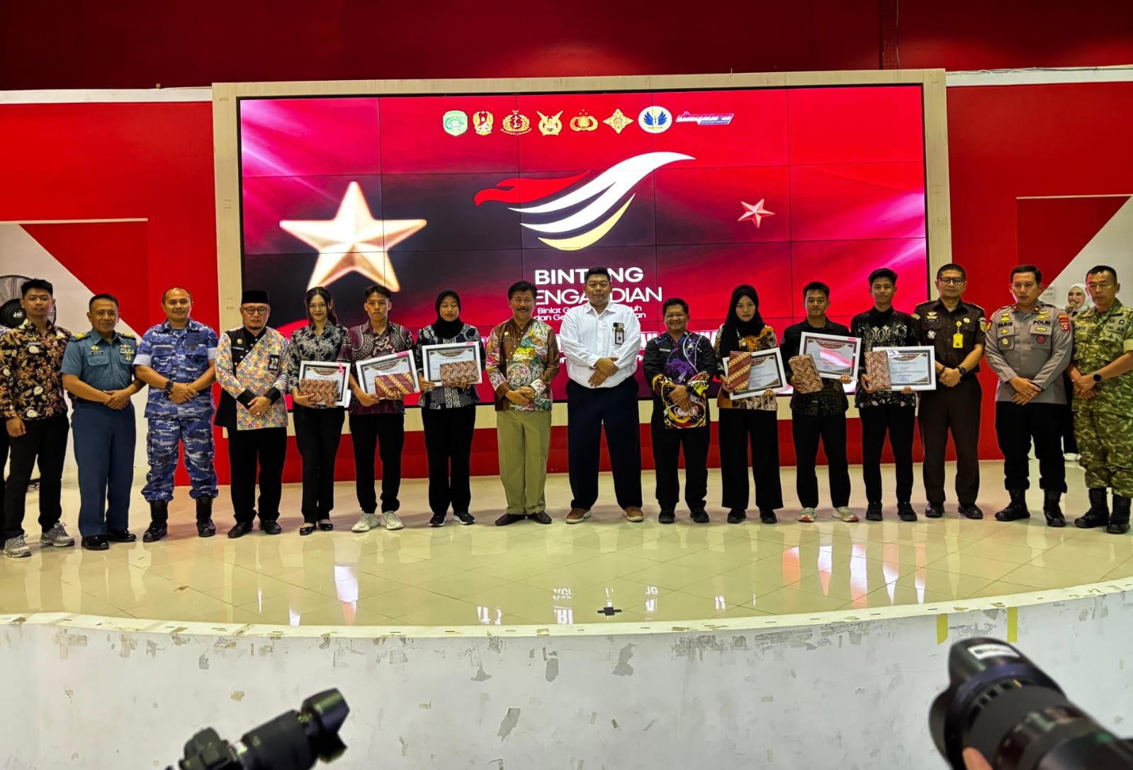 Penutupan Binlat Bintang Pengabdian angkatan ke-VII Pemkab Kukar (Elmo/Prokal.co)