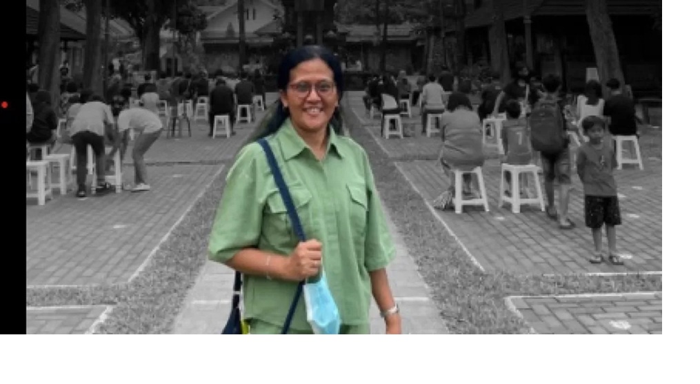 Christiana Budiyati, atau yang akrab disapa Bu Budi, seorang pengajar di SDK Mater Dei Pamulang, dilaporkan ke polisi atas tuduhan kekerasan verbal.(Instagram)