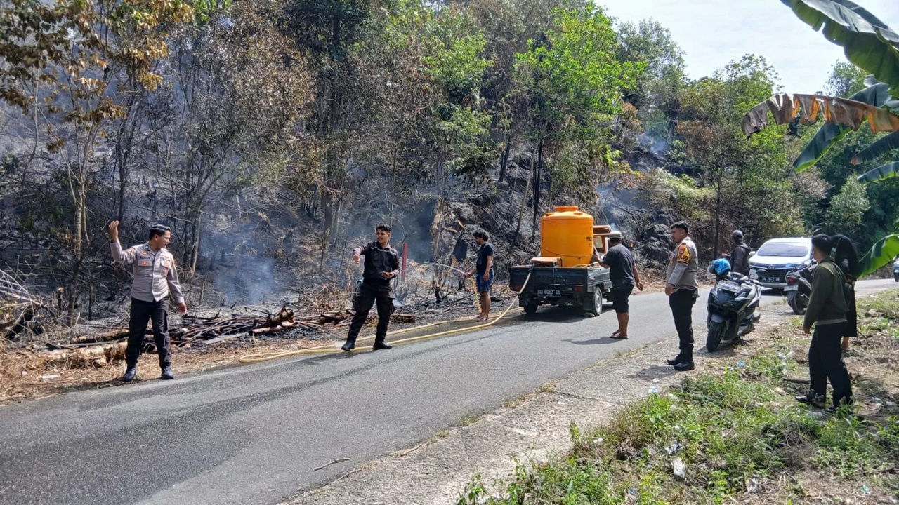 RAWAN : Kondisi cuaca di akhir Januari membuat Tarakan masuk dalam kategori sangat mudah terbakar. (BPBD TARAKAN)