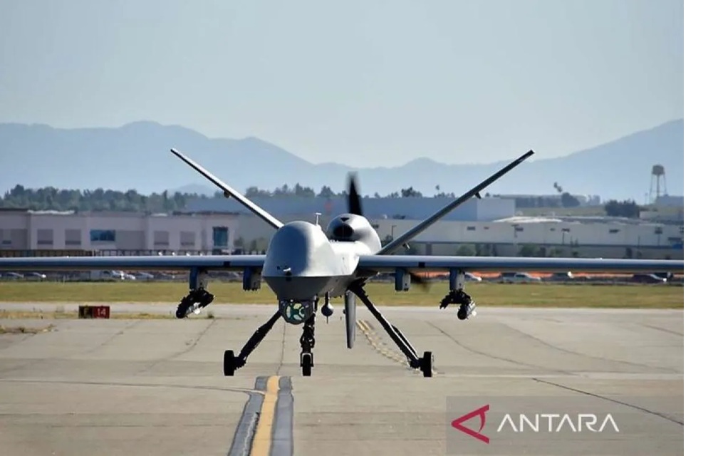 Sebuah drone atau pesawat nirawak Angkatan Udara Amerika Serikat.