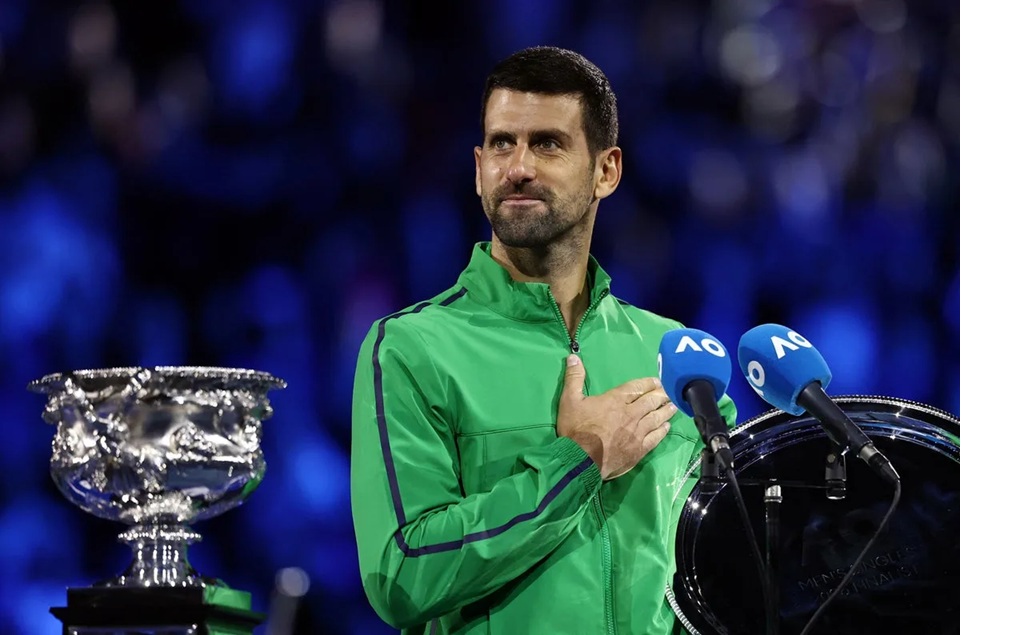 Novak Djokovic di Australia Open.