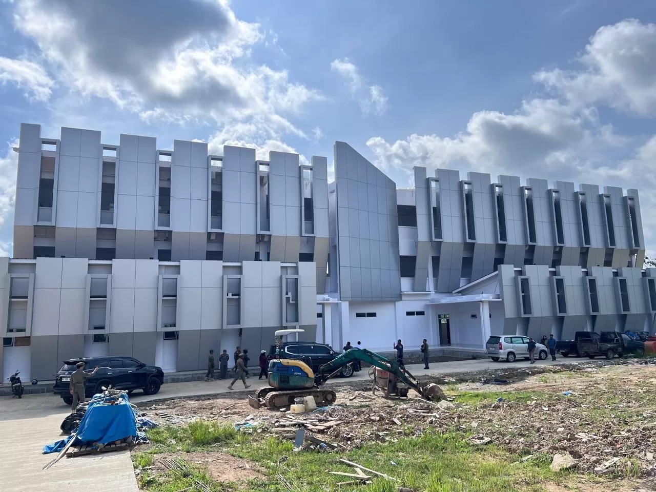 ANYAR: Gedung untuk kampus di Paser telah disiapkan Pemkab Paser, rencananya kelas institut akan dibangun. Najib/KP