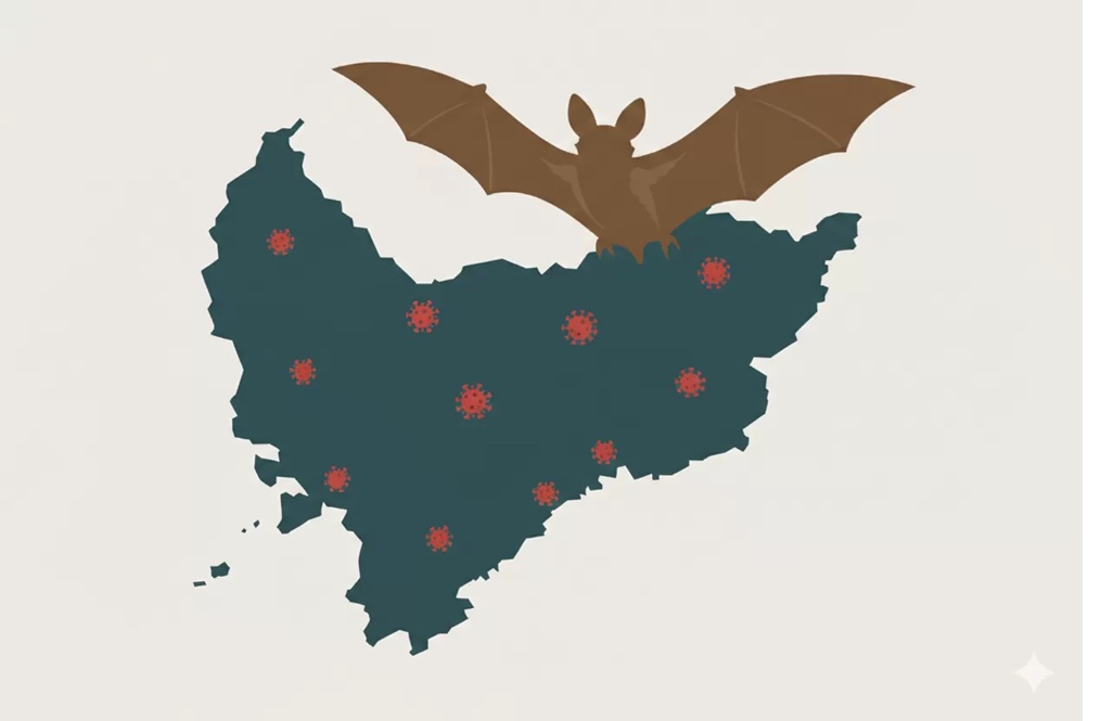 Ilustrasi kelelawar.