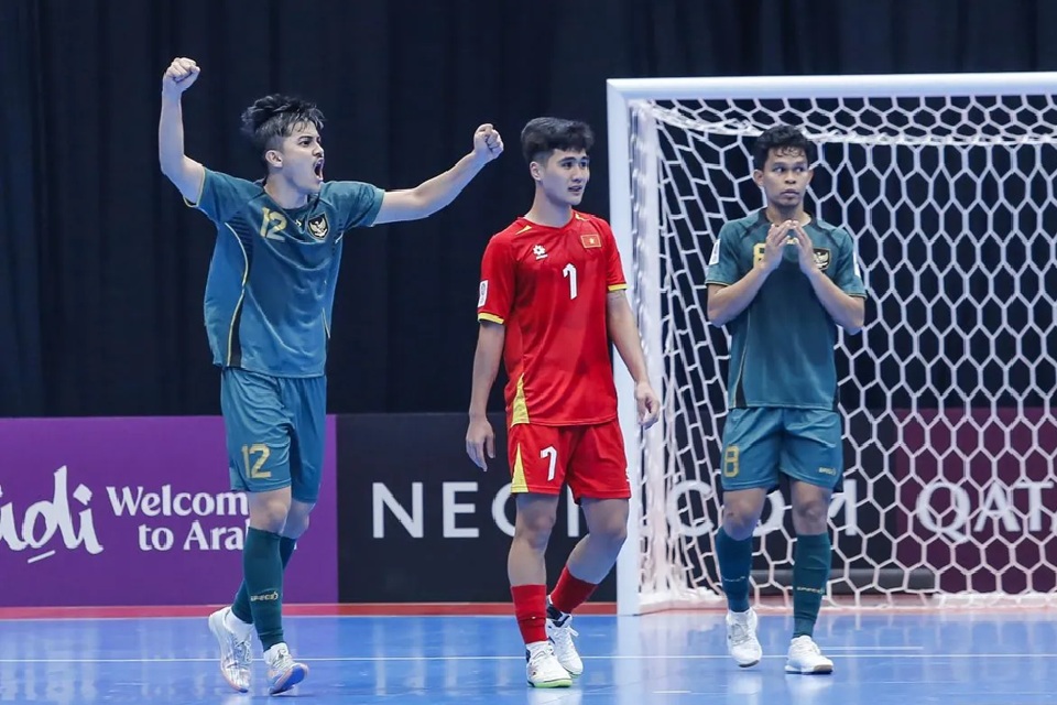 Futsal Indonesia berhadapan dengan Jepang di semifinal.