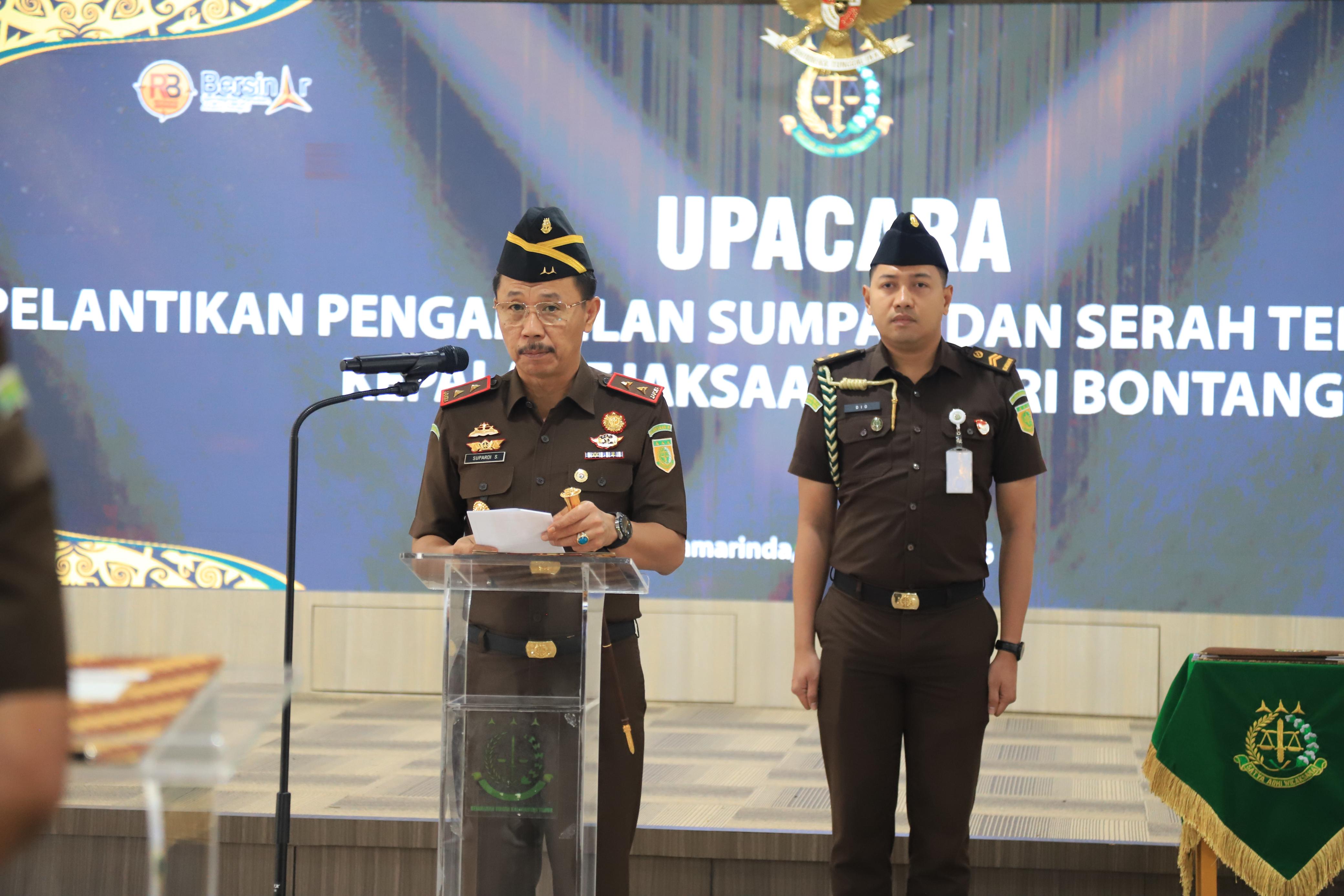 Kepala Kejaksaan Tinggi Kalimantan Timur (Kajati Kaltim) Assoc. Prof. Supardi