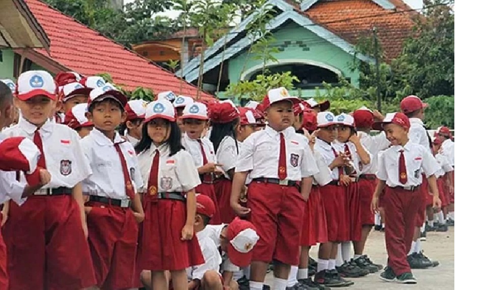 Ilustrasi anak sekolah