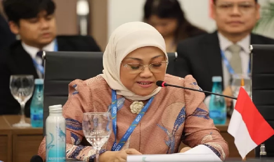 Eks Menaker Ida Fauziyah (Humas Kemnaker)