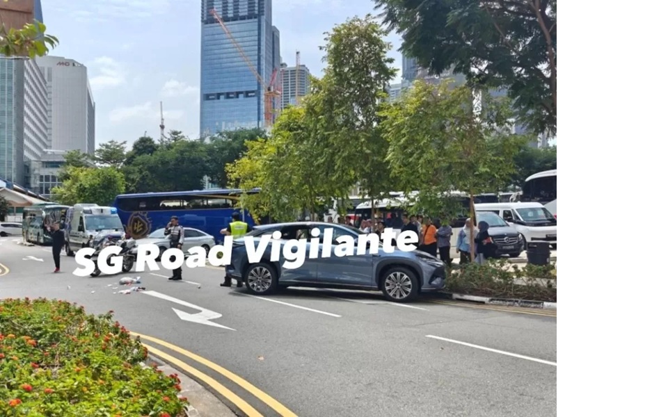 Kecelakaan maut melibatkan turis asal Indonesia di Singapura. (SGRV).