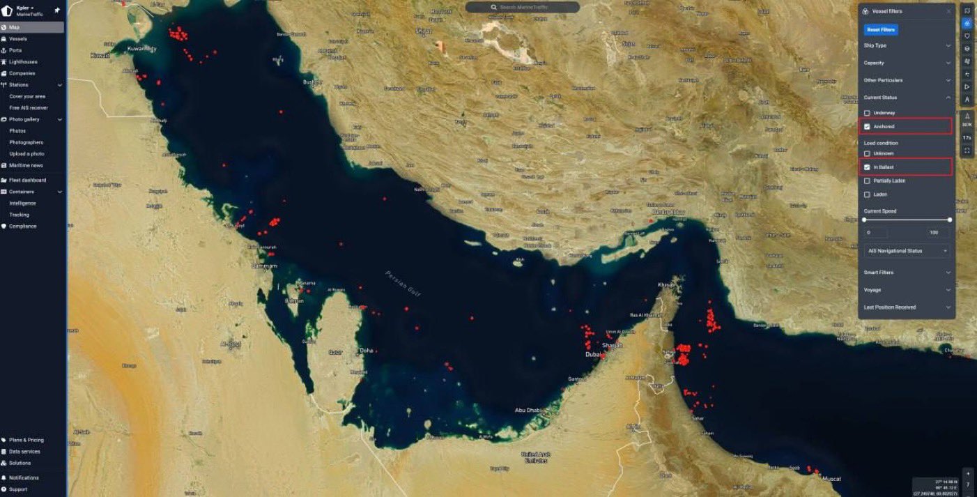 Selat Hormuz yang saat ini ditutup oleh Iran.