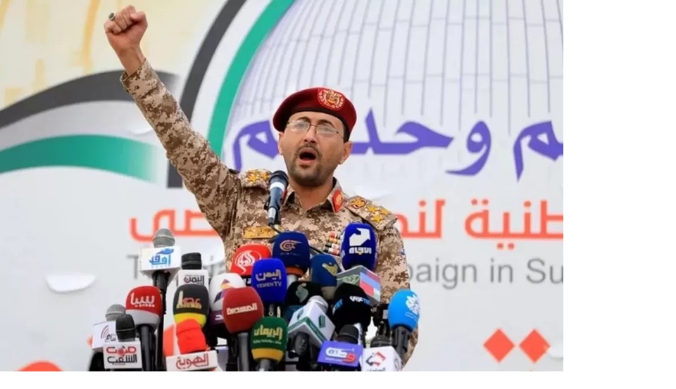 Gerakan Houthi Yaman mengumumkan penutupan total Laut Merah bagi lalu lintas kapal pelayaran internasional. (Akun X @IranObserver0) 