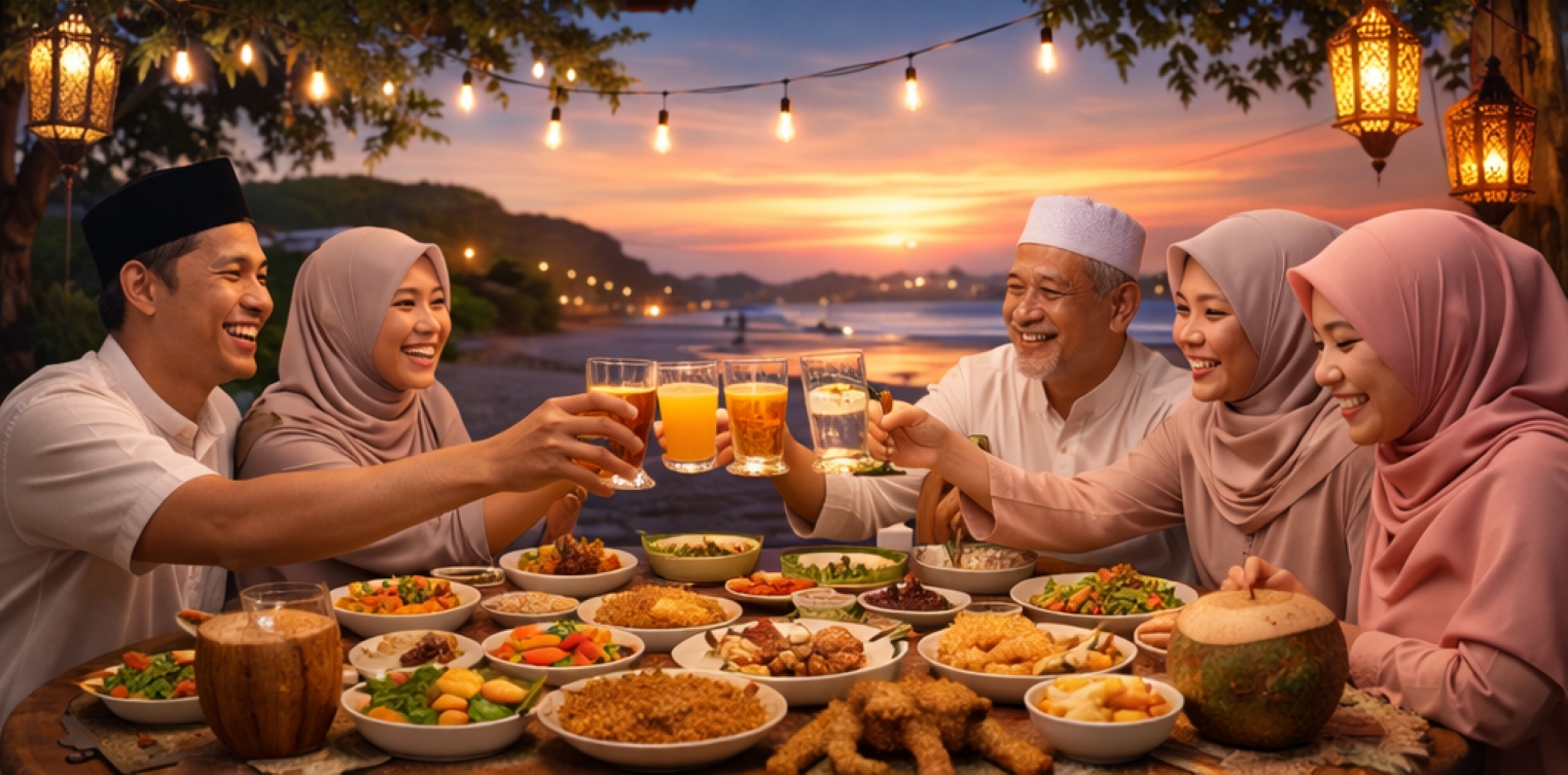 Jadwal Buka Puasa Hari Ini Kota Samarinda, Senin 2 Maret 2026.