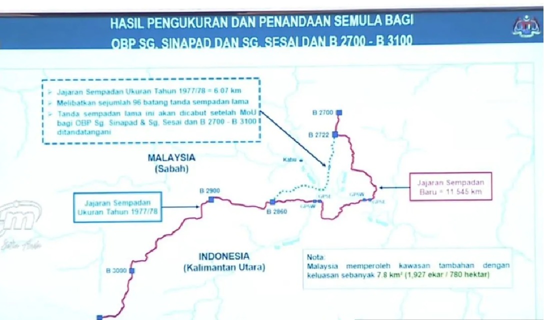 Paparan Perdana Menteri Malaysia Anwar Ibrahim terkait perbatasan RI-Malaysia di parlemen Malaysia, Kuala Lumpur, Malaysia, Rabu (4/2/2026). HO-Tangkapan Layar YouTube Parlimen Malaysia. 