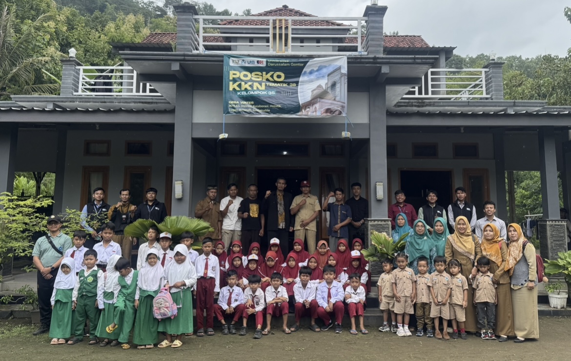 PROGRAM: Mahasiswa KKN Tematik 38 UNIDA Gontor bersama warga Desa Wates, Kecamatan Slahung, Kabupaten Ponorogo, Provinsi Jatim.