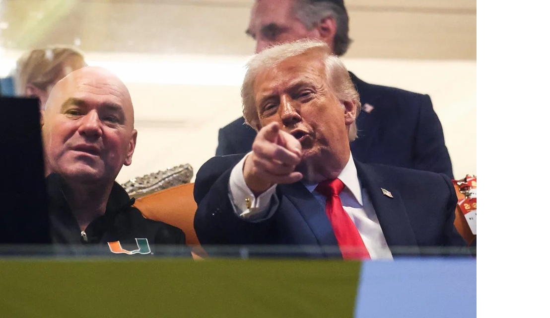 CEO UFC Dana White dan Donald Trump