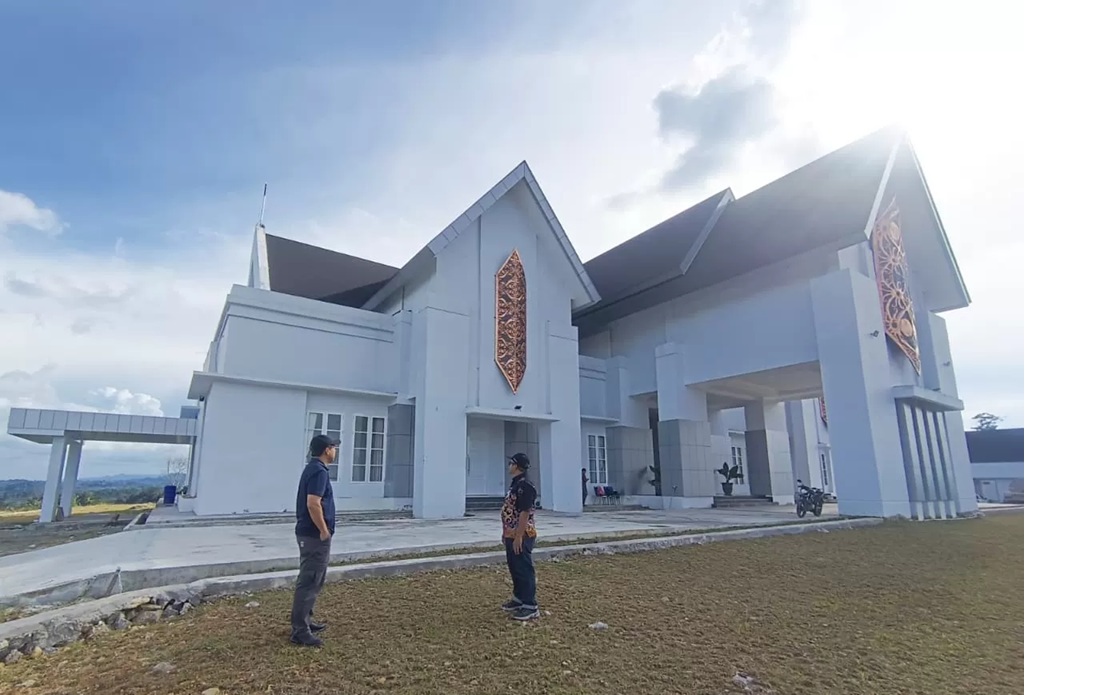 FASILITAS: Rumjab utama Gubernur Kaltara yang akan diresmikan dalam waktu dekat ini. (IWAN K/RADAR TARAKAN) 