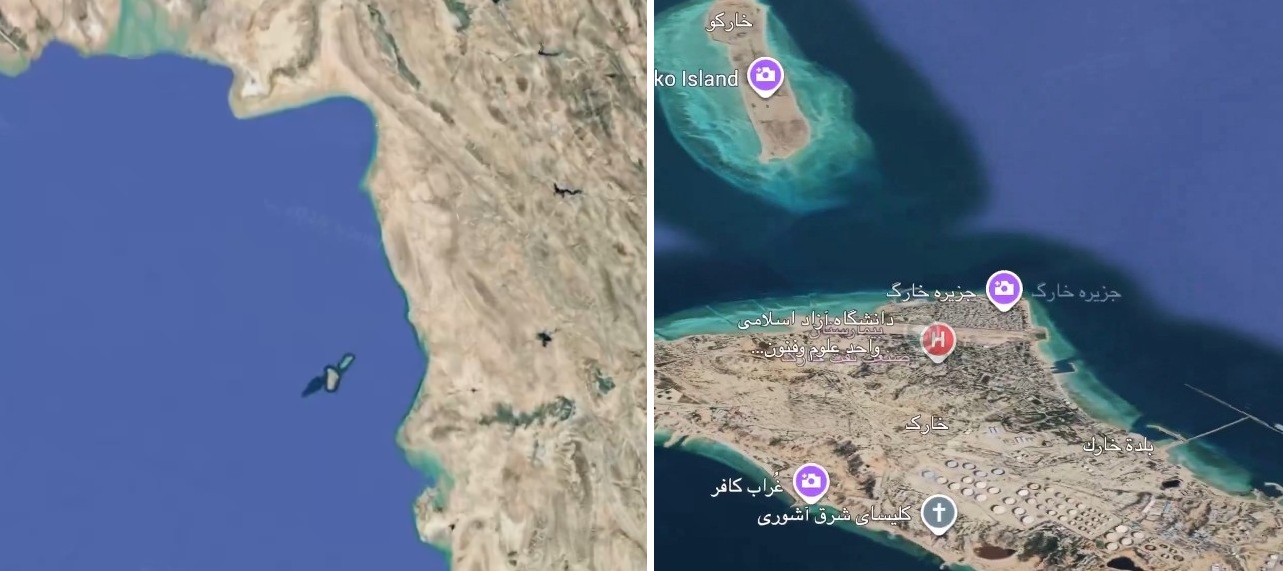  Pulau Kharg, sebuah titik vital yang menjadi jantung ekonomi Teheran karena mengelola sekitar 90% ekspor minyak negara tersebut. 