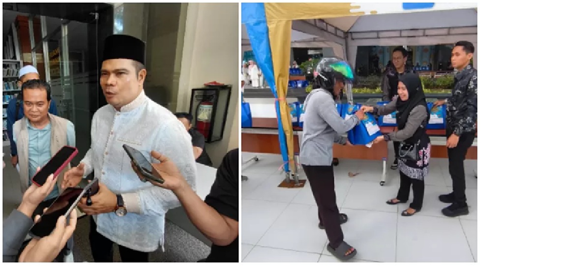 Pembagian takjil gratis di Kantor Gubernur Kaltim saat Ramadan. Dinas ESDM Kaltim menegaskan kegiatan tersebut berasal dari partisipasi pegawai, bukan dari pembiayaan perusahaan tambang.
